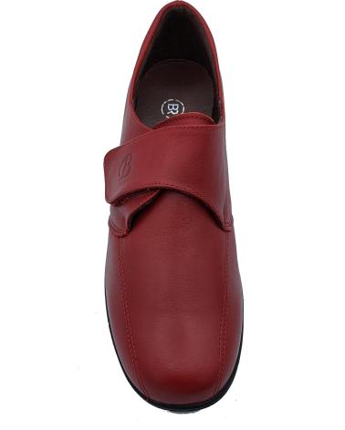 Zapatos de Mujer digo digo ZAPATO PIEL COMODO ROJO