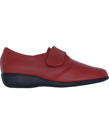 Zapatos de Mujer digo digo ZAPATO PIEL COMODO ROJO