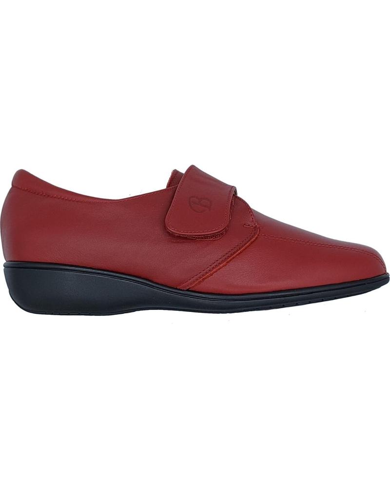 Zapatos de Mujer digo digo ZAPATO PIEL COMODO ROJO