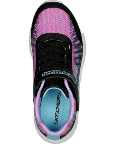Sportivo per Bambina SKECHERS ZAPATILLAS NIA MICROSPEC PLUS 303532L NEGRO
