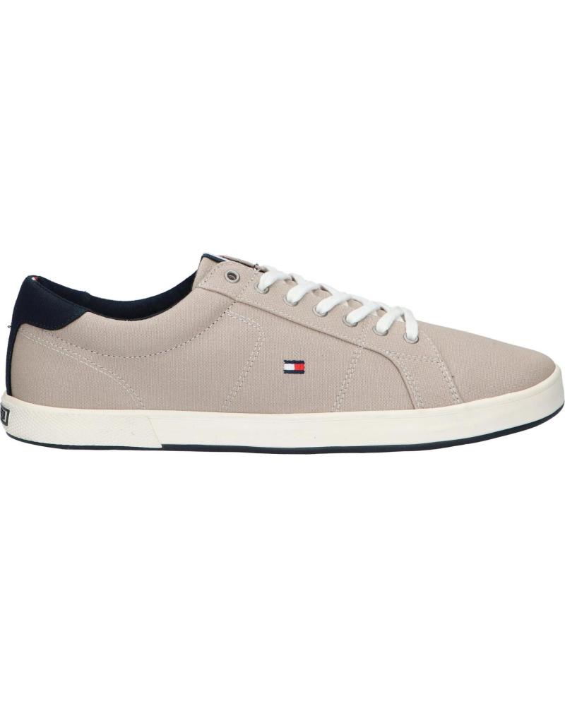 Sportivo per Uomo TOMMY HILFIGER FM0FM01536 ICONIC LONG LACE SNEAKER AEP STONE