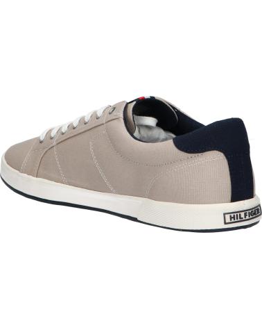 Sportivo per Uomo TOMMY HILFIGER FM0FM01536 ICONIC LONG LACE SNEAKER AEP STONE