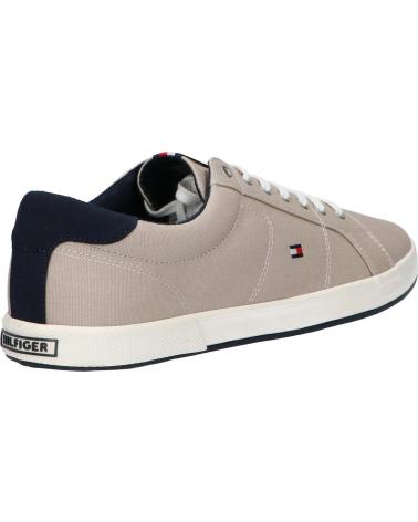 Sportivo per Uomo TOMMY HILFIGER FM0FM01536 ICONIC LONG LACE SNEAKER AEP STONE