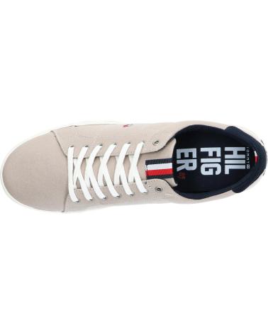 Sportivo per Uomo TOMMY HILFIGER FM0FM01536 ICONIC LONG LACE SNEAKER AEP STONE
