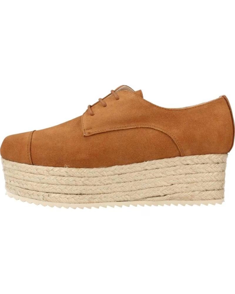 Sapatos de Mulher MARCA INEXISTENTE ZAPATOS CASUAL MUJER BOSSI MODELO 3862 COLOR MARRON CANELA CANELA