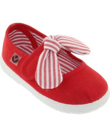 Zapatillas deporte de Niña VICTORIA ZAPATILLAS NINA MODELO 105110 COLOR ROJO ROJO ROJO