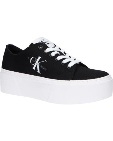 Zapatillas deporte de Mujer CALVIN KLEIN YW0YW01033 FLATFORM BDS BLACK
