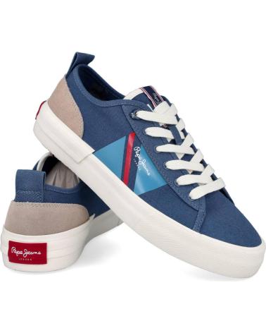 Zapatillas deporte pour Homme PEPE JEANS PMS30903 ALLEN FLAG INDIGO