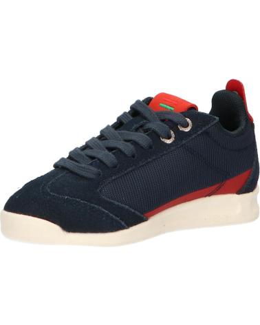 Sapatilhas de Menina e Menino KICKERS 686040-30 KICK 18 CDT 103 MARINE ROUGE