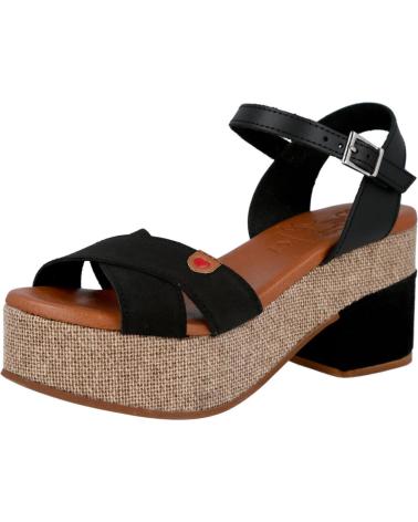 Sandálias de Mulher OH MY SANDALS 5253 SANDALIAS DE TACON NEGRO
