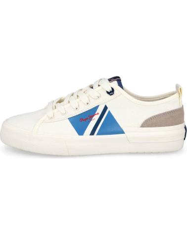 Deportivas de Hombre PEPE JEANS PMS30903 ALLEN FLAG BLANCO