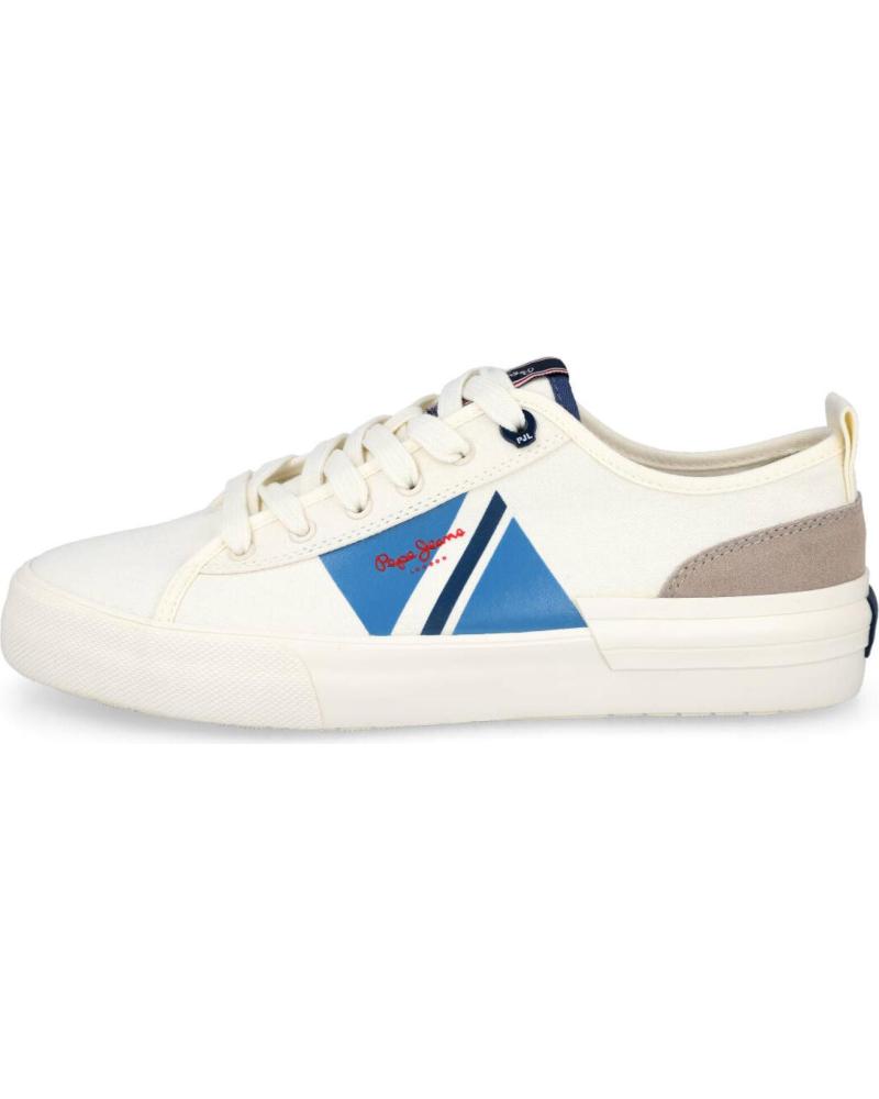 Deportivas de Hombre PEPE JEANS PMS30903 ALLEN FLAG BLANCO