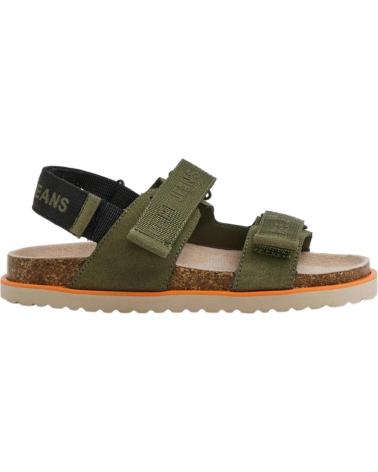 Sandals-De-Niña-PEPE-JEANS-PBS90058-BERLIN-BOY-KAKI
