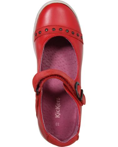 Schuhe-De-Niña-KICKERS-413970-30-CAKMANDOU-ROUGE-FONCE