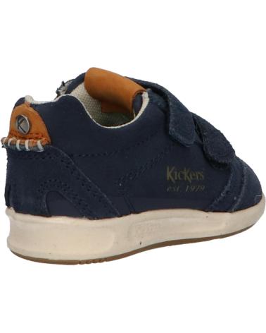 Sapatilhas de Menina e Menino KICKERS 664580-10 KICK 18 BB 10 MARINE