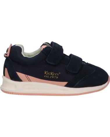 Sportschuhe für Mädchen und Junge KICKERS 686290-10 KICK 18 BB 103 MARINE ROSE