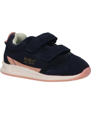 Sapatilhas de Menina e Menino KICKERS 686290-10 KICK 18 BB 103 MARINE ROSE