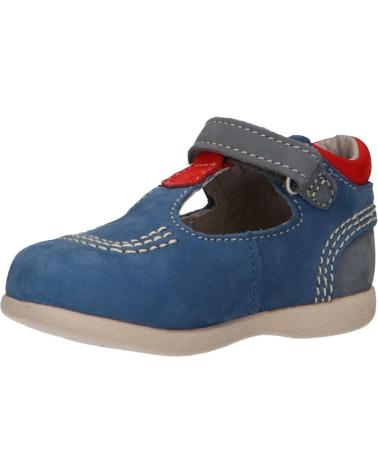 Scarpe per Bambina e Bambino KICKERS 413124-10 BABYFRESH 52 BLEU FONCE
