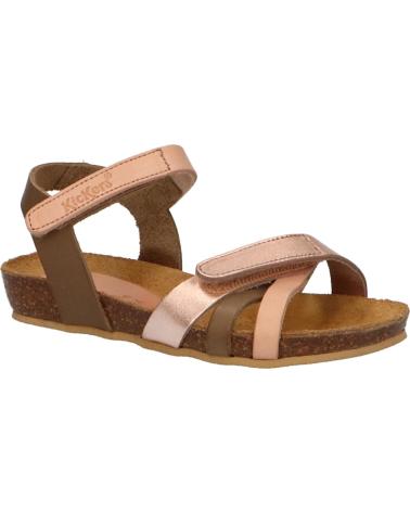 Sandali per Donna e Bambina KICKERS 694970-30 BOGART 203 KAKI ROSE