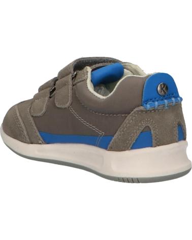 Sapatilhas de Menina e Menino KICKERS 686290-10 KICK 18 BB 123 GRIS BLEU