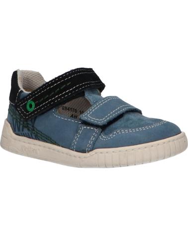 Schuhe für Junge KICKERS 694170-10 WHATSUP 103 MARINE BLEU
