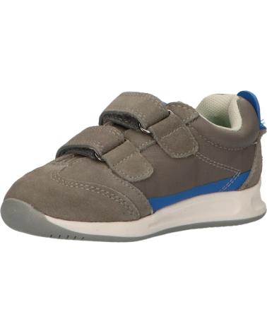 Sapatilhas de Menina e Menino KICKERS 686290-10 KICK 18 BB 123 GRIS BLEU