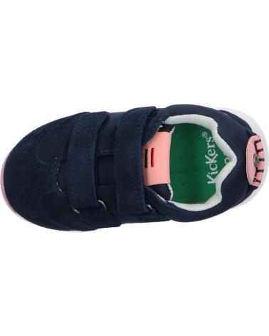 Sapatilhas de Menina e Menino KICKERS 686290-10 KICK 18 BB 103 MARINE ROSE