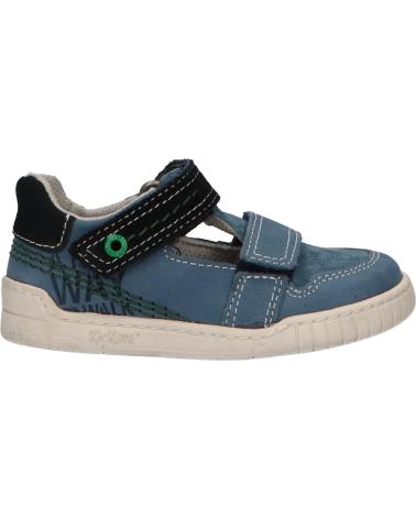 Scarpe per Bambino KICKERS 694170-10 WHATSUP 103 MARINE BLEU