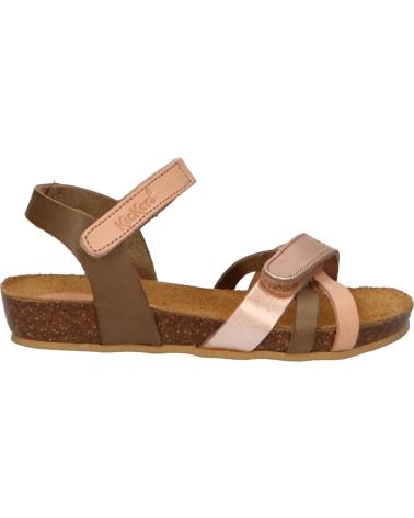 Sandali per Donna e Bambina KICKERS 694970-30 BOGART 203 KAKI ROSE
