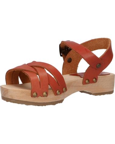 Sandales pour Fille KICKERS 703580-30 SOLAR 114 CAMEL BRIQUE
