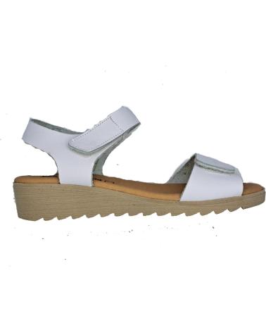Sandalias de Mujer CALZADOMANIA SANDALIA DE PIEL BLANCO
