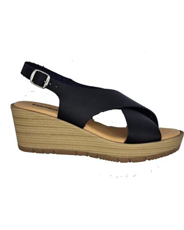 Sandalias de Mujer CALZADOMANIA SANDALIA DE PIEL NEGRO