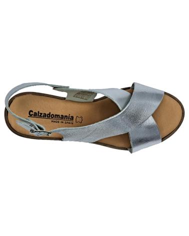 Sandalias de Mujer CALZADOMANIA SANDALIA DE PIEL PLATA
