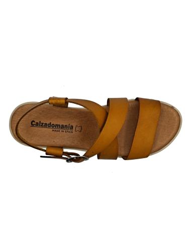 Sandalias de Mujer CALZADOMANIA SANDALIA DE PIEL MOSTAZA