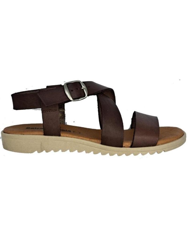 Sandalias de Mujer CALZADOMANIA SANDALIA DE PIEL MOKA