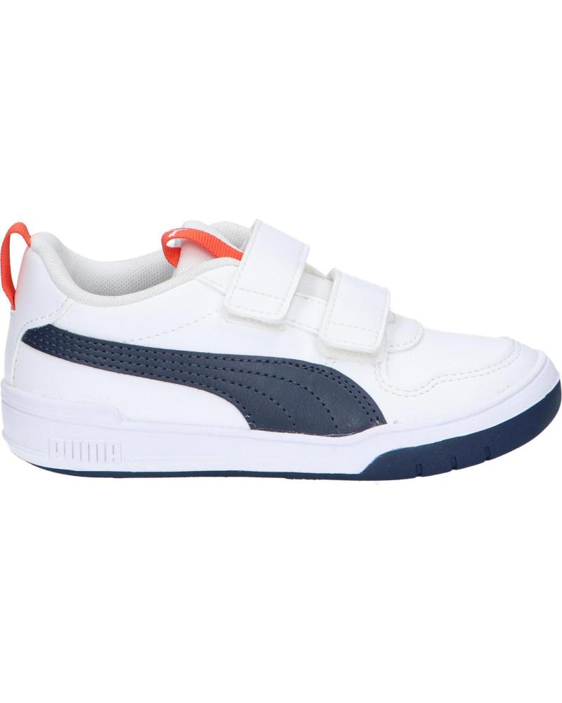 Sportschuhe für Junge PUMA ZAPATILLAS MULTIFLEX SL V PS BLANCAS MARINO 380740-11 CASUAL CLARO