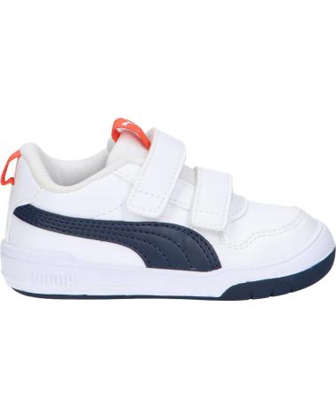 Esportes  de Menina e Menino PUMA 380741 MULTIFLEX SL V INF 11 WHITE
