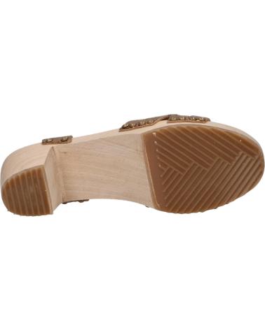 Sandales pour Femme KICKERS 694341-50 SATINE 15 VIEIL OR