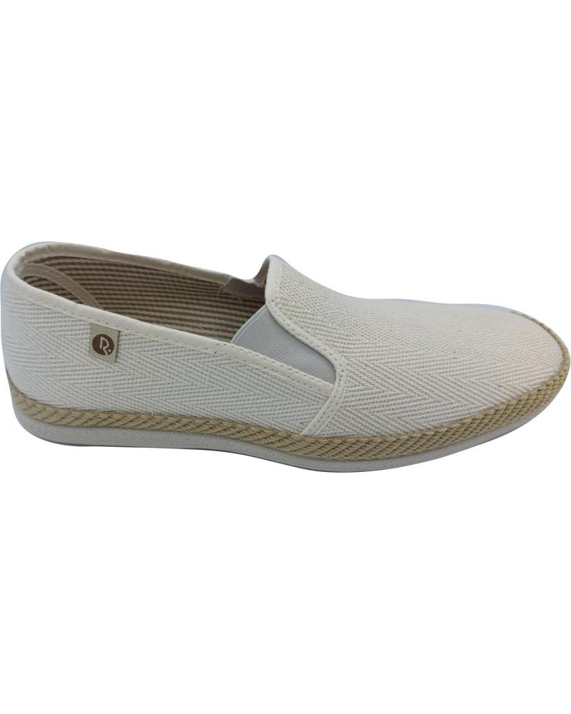 Zapatos de Hombre ROAL ZAPATILLA LONA CABALLERO BEIGE