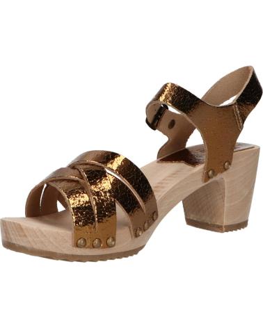 Sandales pour Femme KICKERS 694341-50 SATINE 15 VIEIL OR