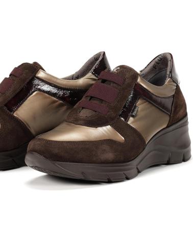 Zapatillas deporte de Mujer FLUCHOS DEPORTIVO CUNA MARRON DE MARRóN