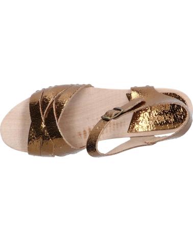 Sandales pour Femme KICKERS 694341-50 SATINE 15 VIEIL OR