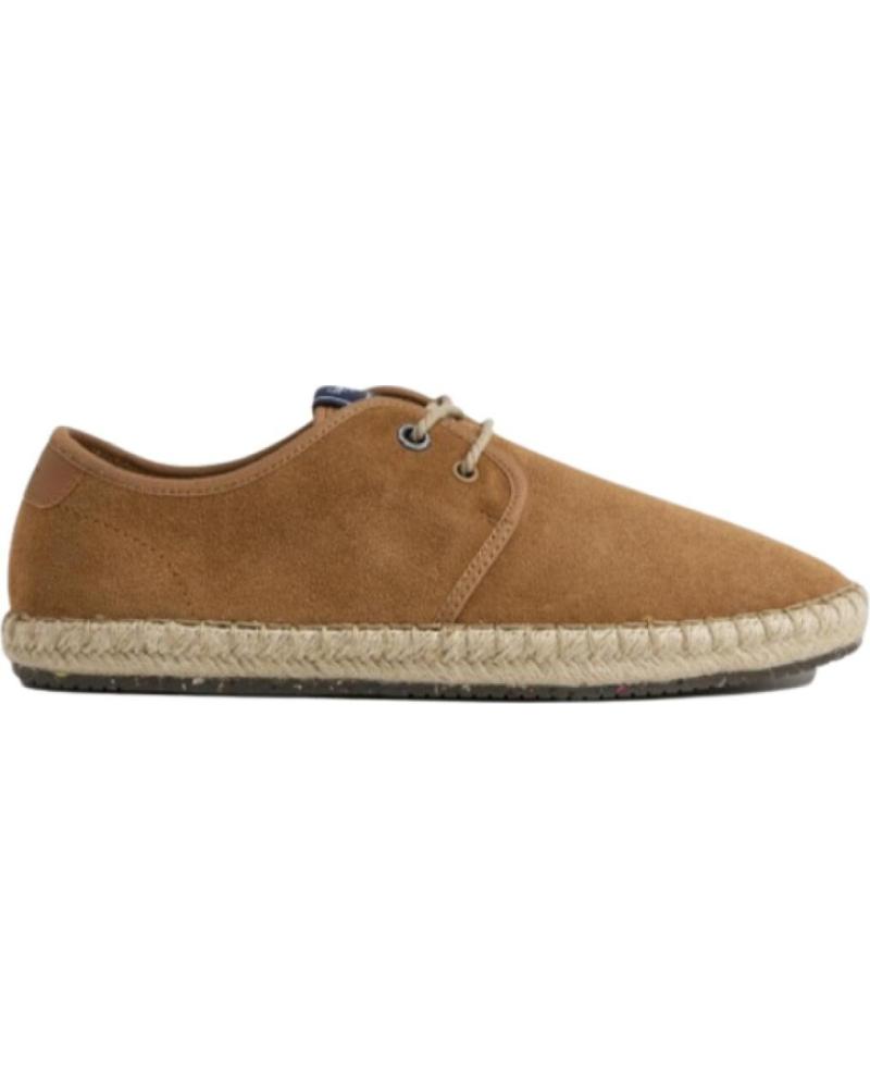 Sapatos de Homem PEPE JEANS ZAPATILLAS PIEL TOURIST CLAIC MARRóN