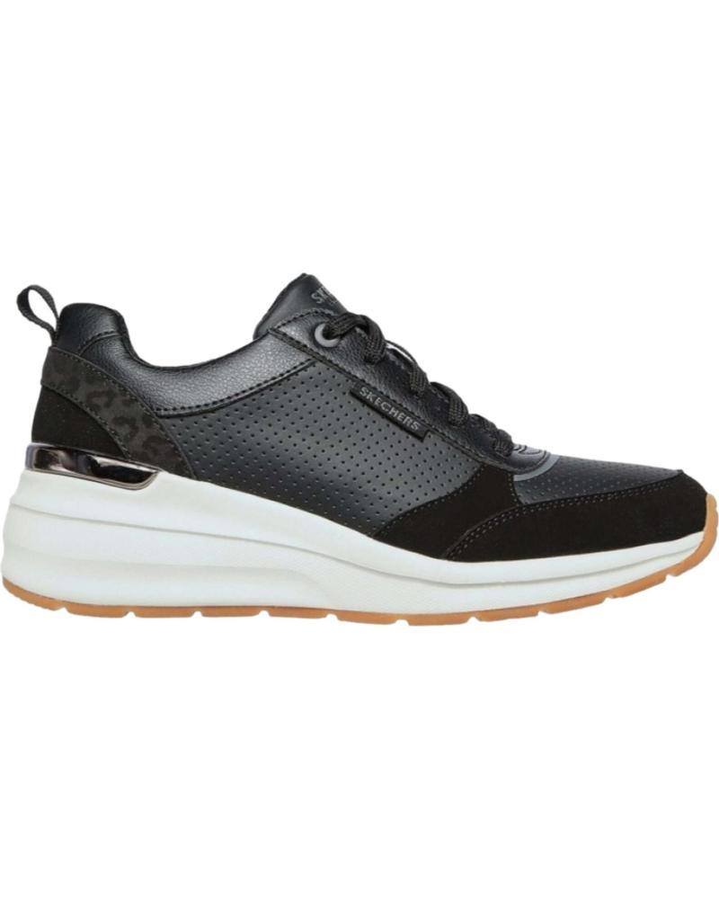 Sapatos de Mulher SKECHERS BILLION - SUBTLE SPO NEGRO
