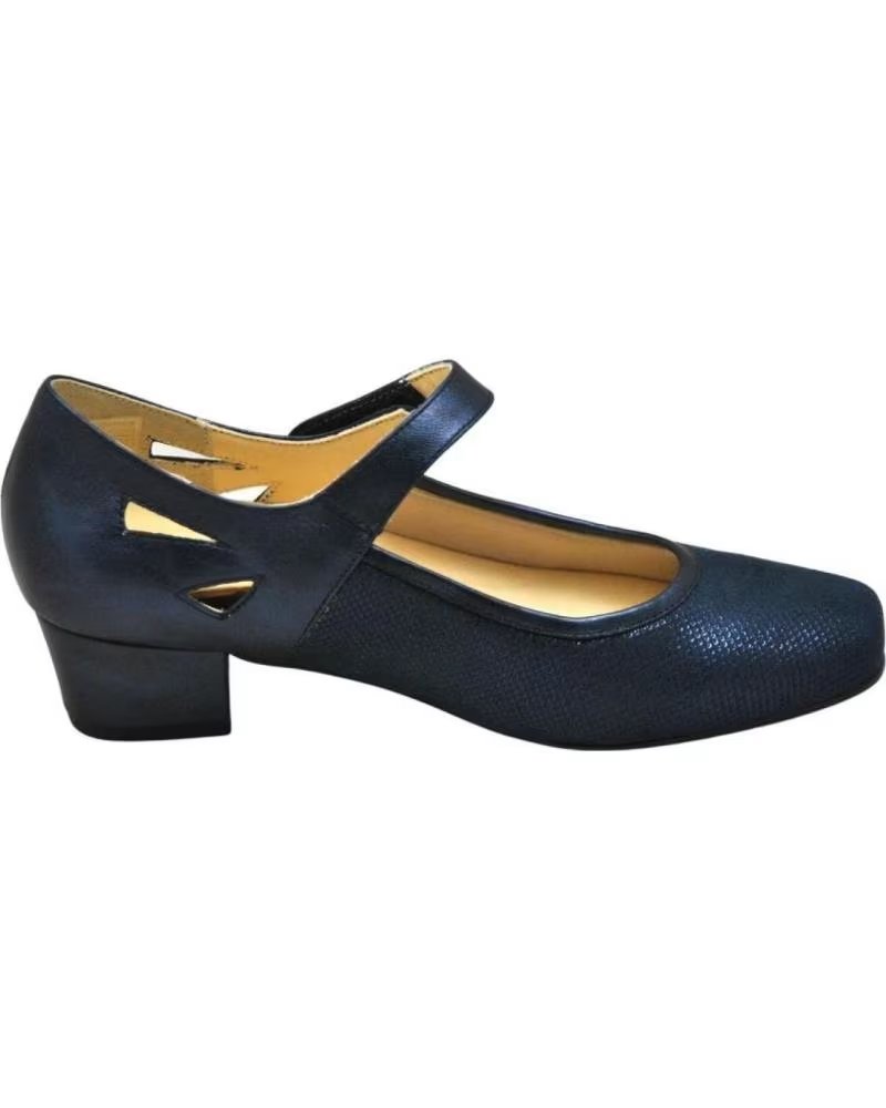 Shuhe ferse für Damen D`CUTILLAS DOCTOR CUTILLAS 81198 SALON PLANTILLA EXTRAIBLE MUJER MARIN MARINO