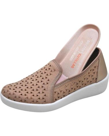 Zapatos de Mujer D`CUTILLAS DOCTOR CUTILLAS 38465 MOCASIN DEPORTIVO PLANTILLA EXTRAIBLE NUDE