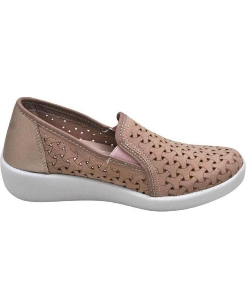 Zapatos de Mujer D`CUTILLAS DOCTOR CUTILLAS 38465 MOCASIN DEPORTIVO PLANTILLA EXTRAIBLE NUDE