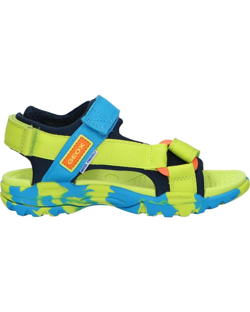 Sandalen für Junge GEOX J150RA 01511 J BOREALIS C3346 LIME-SKY