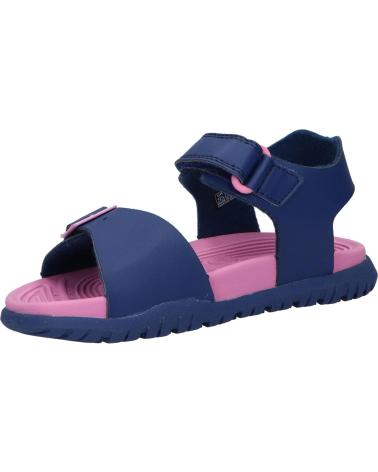 girl Sandals GEOX J35HQA 000BC J SANDAL FUSBETTO C0965 NAVY-DK PINK