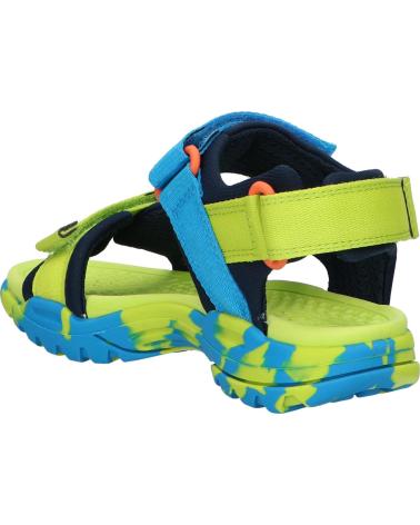 Sandalen für Junge GEOX J150RA 01511 J BOREALIS C3346 LIME-SKY